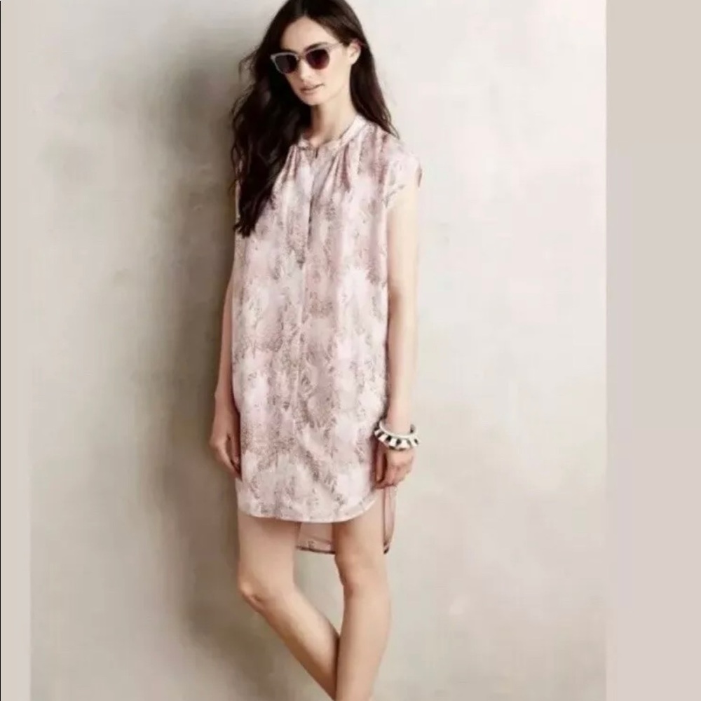 Anthropologie The Odells pineapple dress